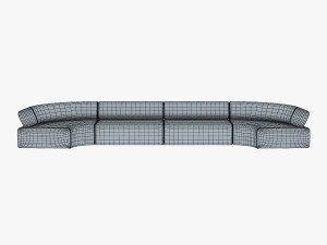 atollo sofa v 2 3D 모델