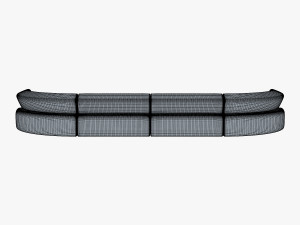 atollo sofa v 2 3D 모델