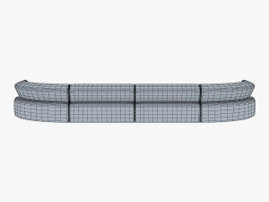 atollo sofa v 2 3D 모델
