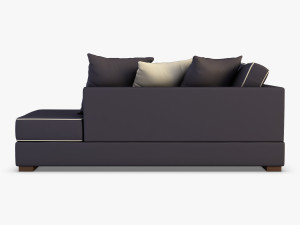 oscar sofa 3D मॉडल
