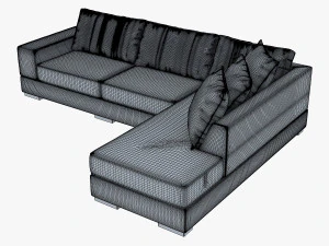 oscar sofa 3D Model