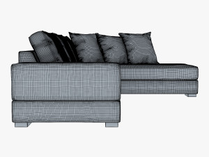 oscar sofa 3D मॉडल