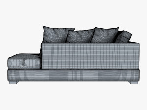 oscar sofa 3D मॉडल