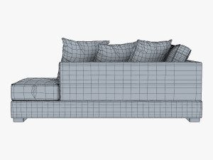 oscar sofa 3D मॉडल