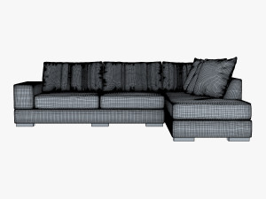 oscar sofa 3D मॉडल