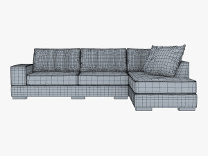 oscar sofa 3D मॉडल