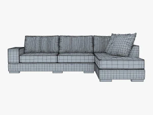 oscar sofa 3D Model