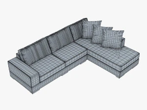 oscar sofa 3D Model