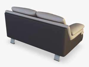 z742 sofa v 2 177cm Model 3D