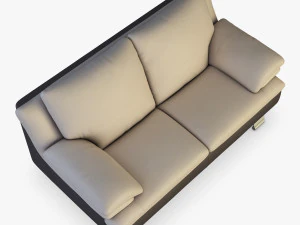 z742 sofa v 2 177cm 3D Model