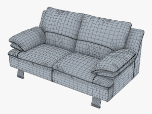 z742 sofa v 2 177cm Model 3D