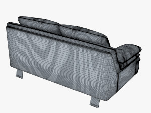z742 sofa v 2 177cm Model 3D