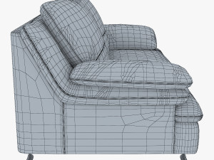 z742 sofa v 2 177cm Model 3D