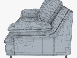 z742 sofa v 2 177cm Model 3D