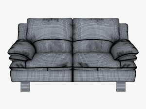 z742 sofa v 2 177cm Model 3D