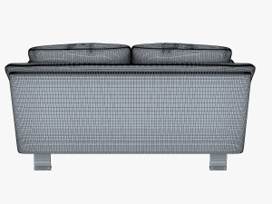 z742 sofa v 2 177cm Model 3D