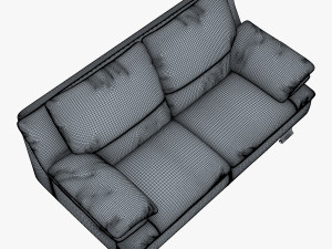 z742 sofa v 2 177cm Model 3D