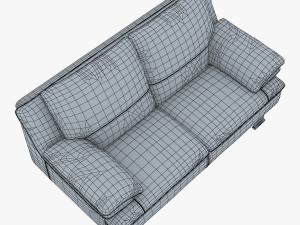 z742 sofa v 2 177cm Model 3D