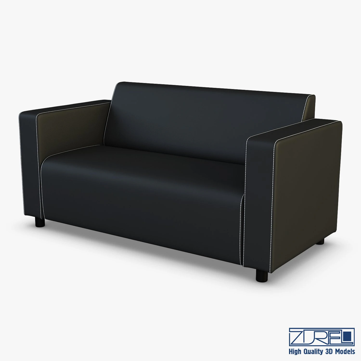 alpha sofa v 1 3D Model .c4d .max .obj .3ds .fbx .stl .blend