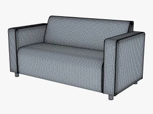 alpha sofa v 1 3D Model