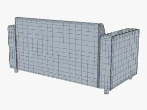 alpha sofa v 1 3D Model