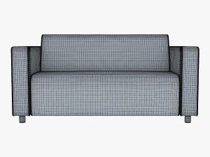 alpha sofa v 1 3D Model