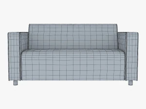 alpha sofa v 1 3D Model
