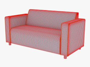 alpha sofa v 1 3D Model