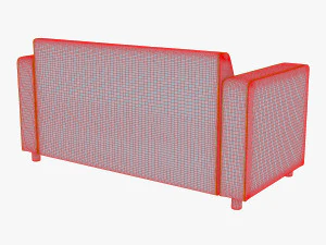 alpha sofa v 1 3D Model