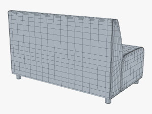 alpha sofa v 2 Modelo 3D