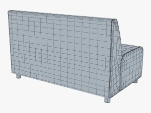 sofa alfa wersja 2 Model 3D