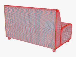 alpha sofa v 2 Modelo 3D