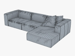 vogue sofa 3D Model