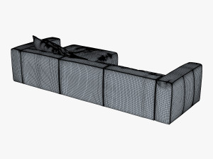 vogue sofa 3D Model