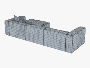 vogue sofa 3D Model