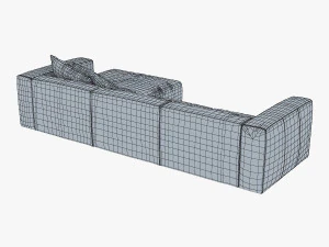 vogue sofa 3D Model