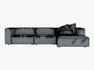 vogue sofa 3D Model