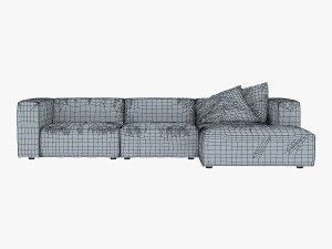 vogue sofa 3D Model