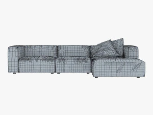 vogue sofa 3D Model