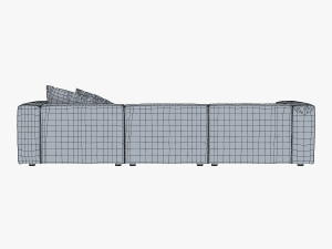 vogue sofa 3D Model