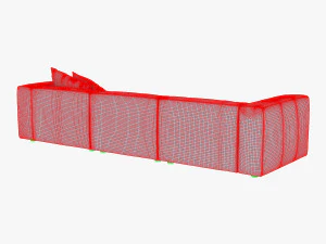 vogue sofa 3D Model