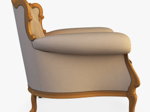 angelo cappellini austen armchair 3D Model