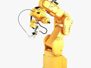 일반 산업용 로봇 v 1 3D 모델