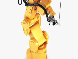 generic industrial robot v 1 3D Model