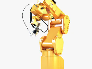 generic industrial robot v 1 3D Model