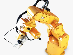 generic industrial robot v 1 3D Model