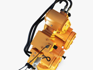 generic industrial robot v 1 3D Model