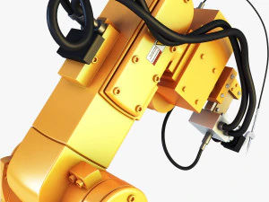 generic industrial robot v 1 3D Model