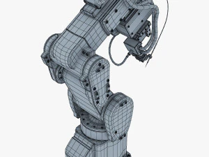 generic industrial robot v 1 3D Model