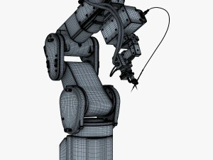 generic industrial robot v 1 3D Model